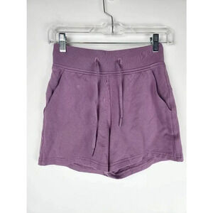 Lululemon Every Movement Shorts Purple Size 4 3.5 Inch Inseam High Rise Waist